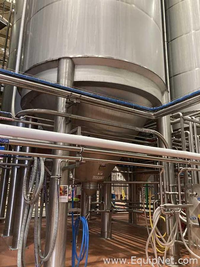 Used 118745 Liter Rolec Fermentation And Storage Vessel 1015 bbl and 1187.5 hl