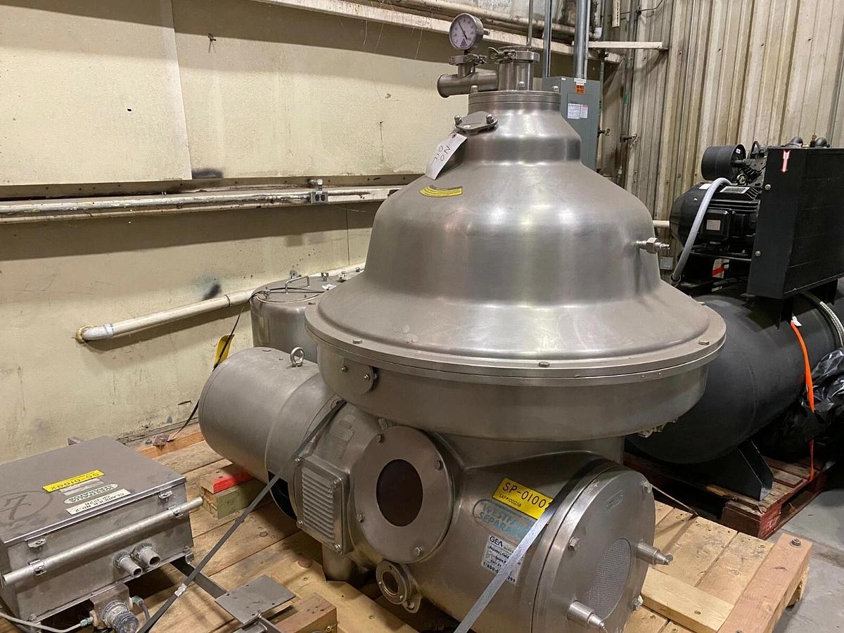 Used Westfalia Clarifier Centrifuge