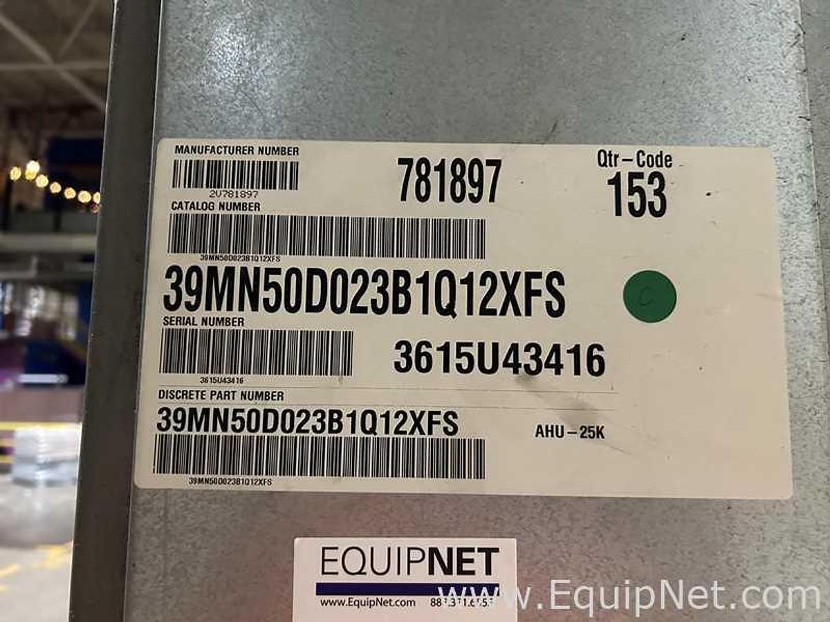 Used Carrier 39MN50D023B1Q12XFS Air Handler System