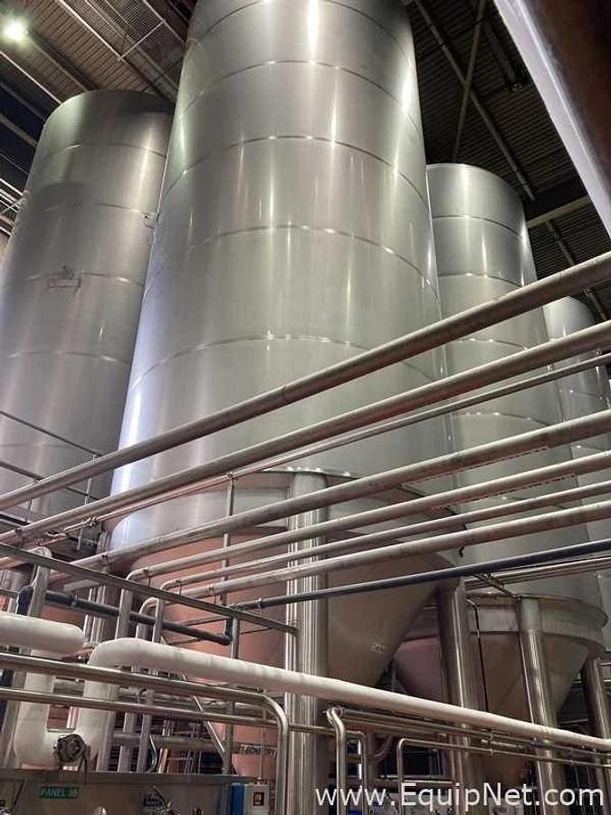 Used 118745 Liter Rolec Fermentation And Storage Vessel - 1015 bbl and 1187.5 hl