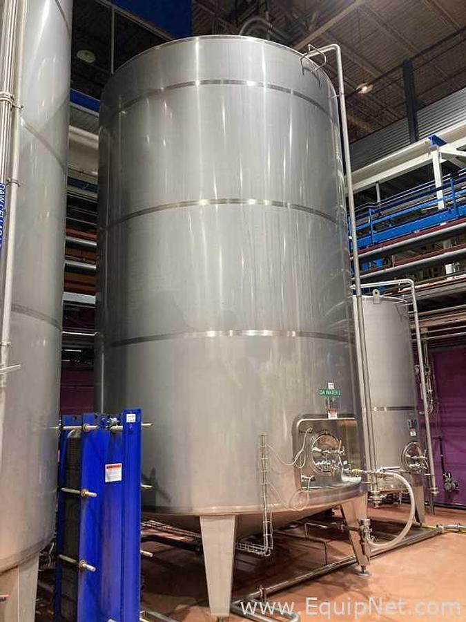Used 29000 Liter Sanitary Stainless Steel DA Water Tank