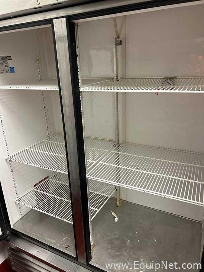 Used True T-49 Two Section Reach In Refrigerator