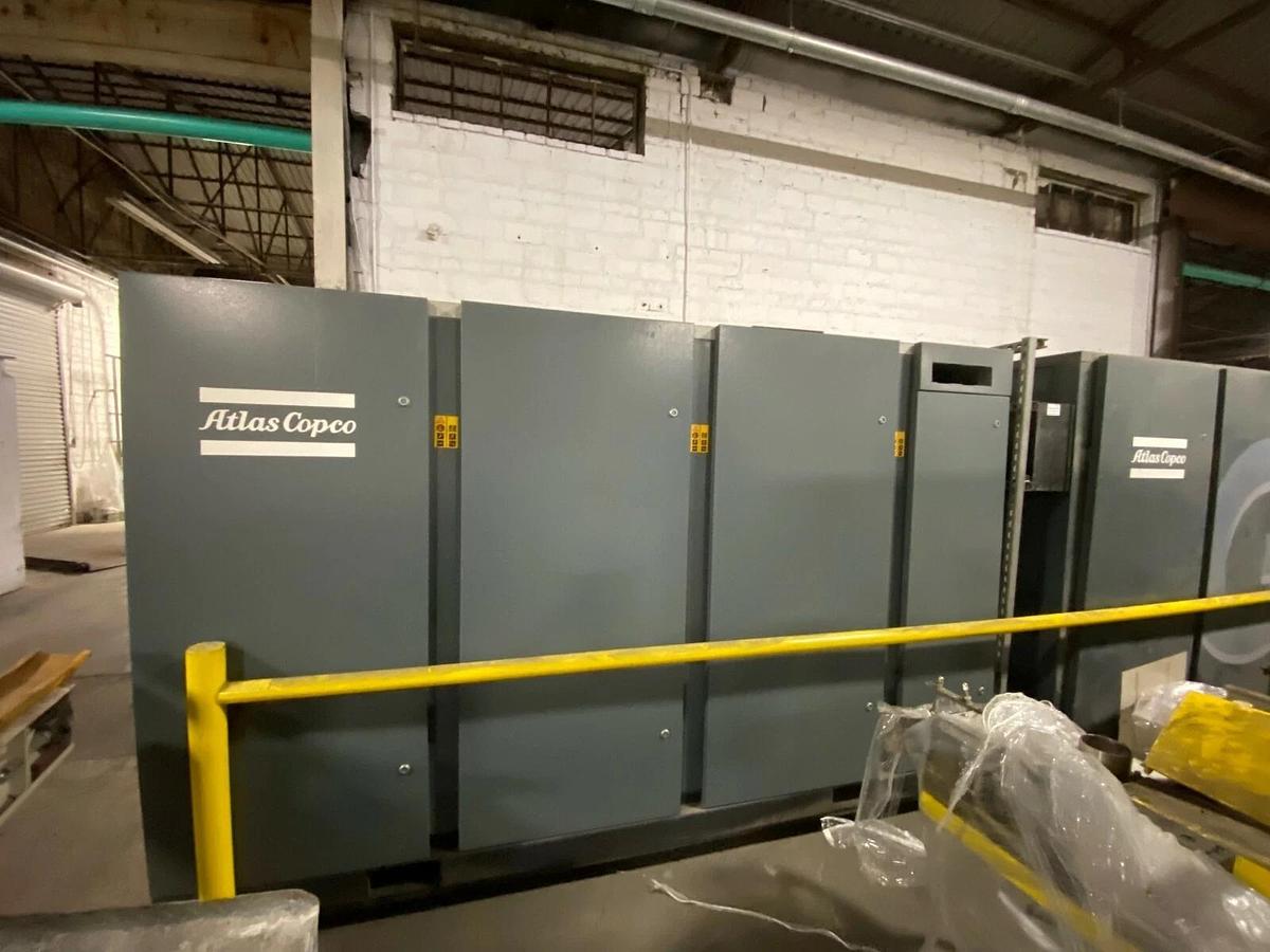 Used ATLAS COPCO-Rotary Screw Air Compressor