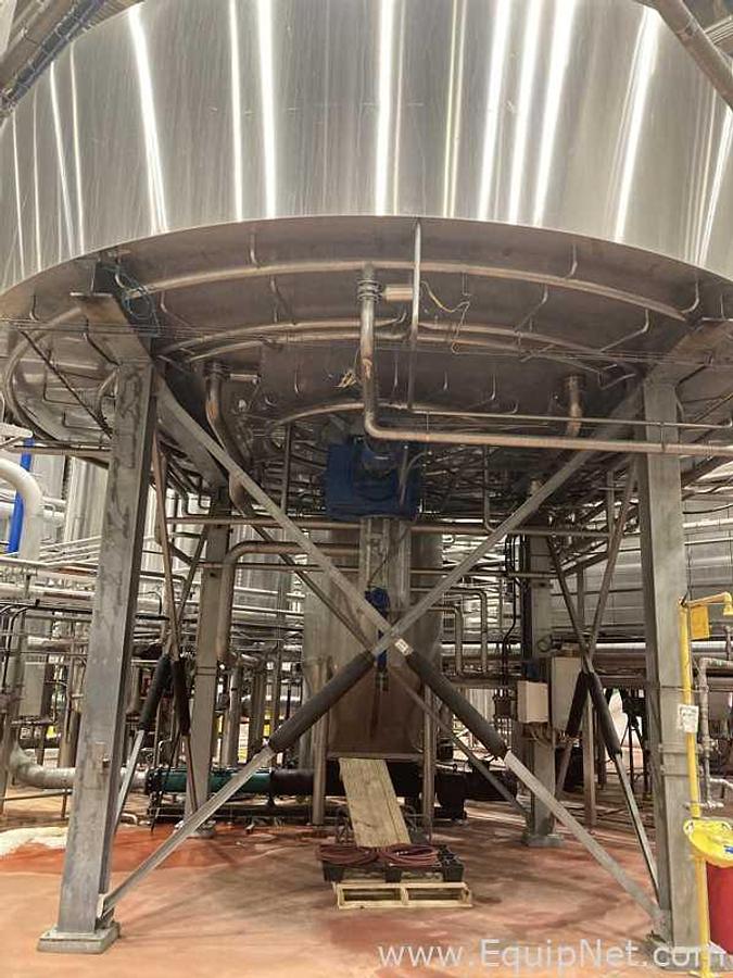 Used 29.000 Lt - 250 BBL Stainless Steel Lautertun Tank