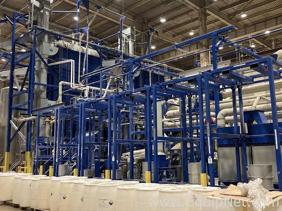 Used Brewery Grain Milling System Including Kunzel Six Roller Mill