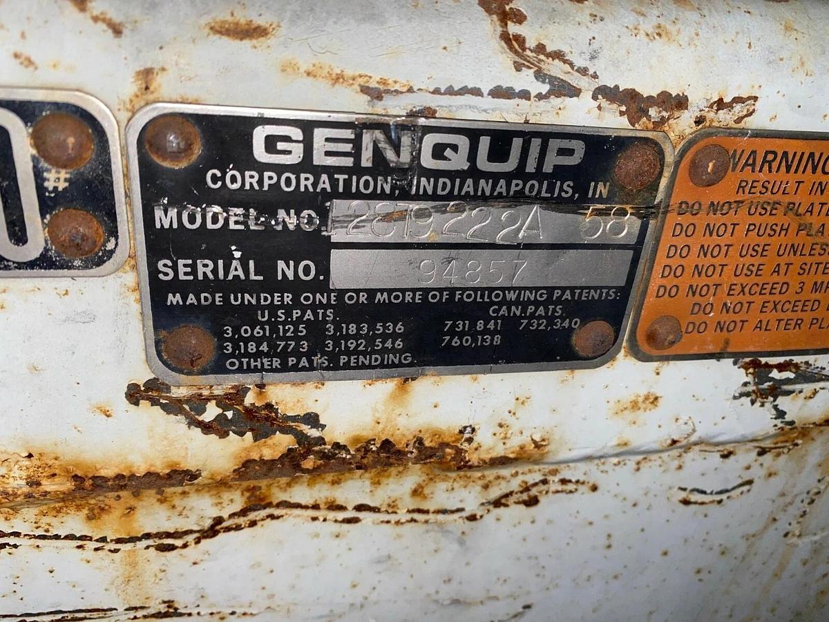 Used GENQUIP Dock Plate