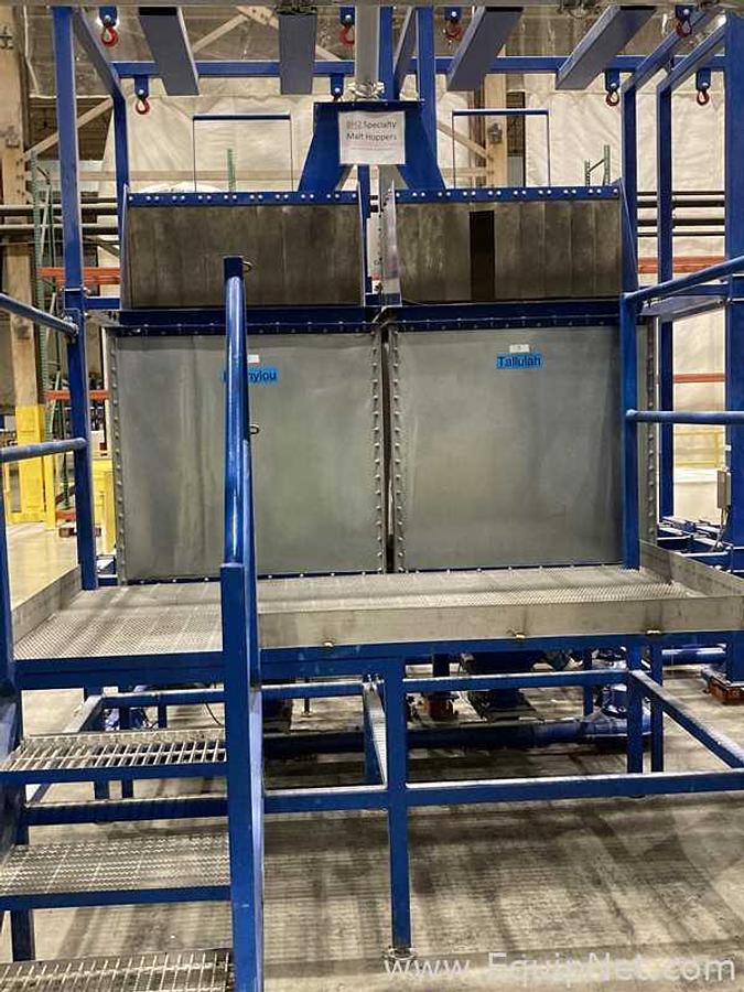 Used Brewery Grain Milling System Including Kunzel Six Roller Mill