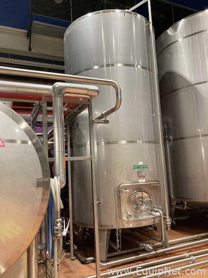 Used 13250 Liter Stainless Steel Tank Previously Used As A Hot Water Tank 132.5 hl