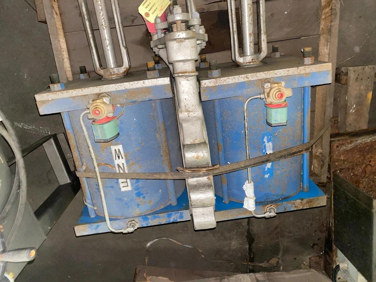 Used Knife Gate Valve with Pneumatic Actuator Lot