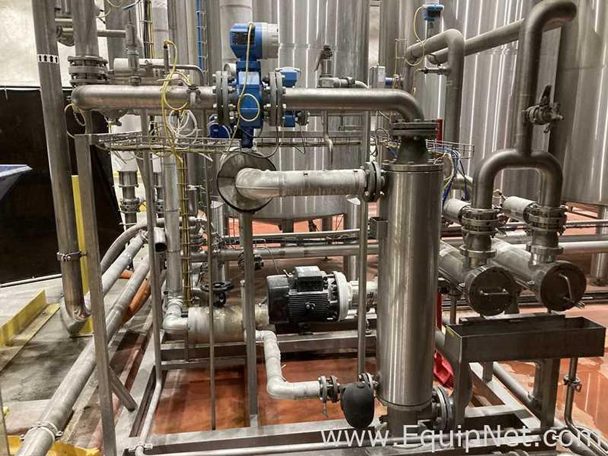 Used 4900 Lt - 41.7 BBL Automatic Clean In Place System