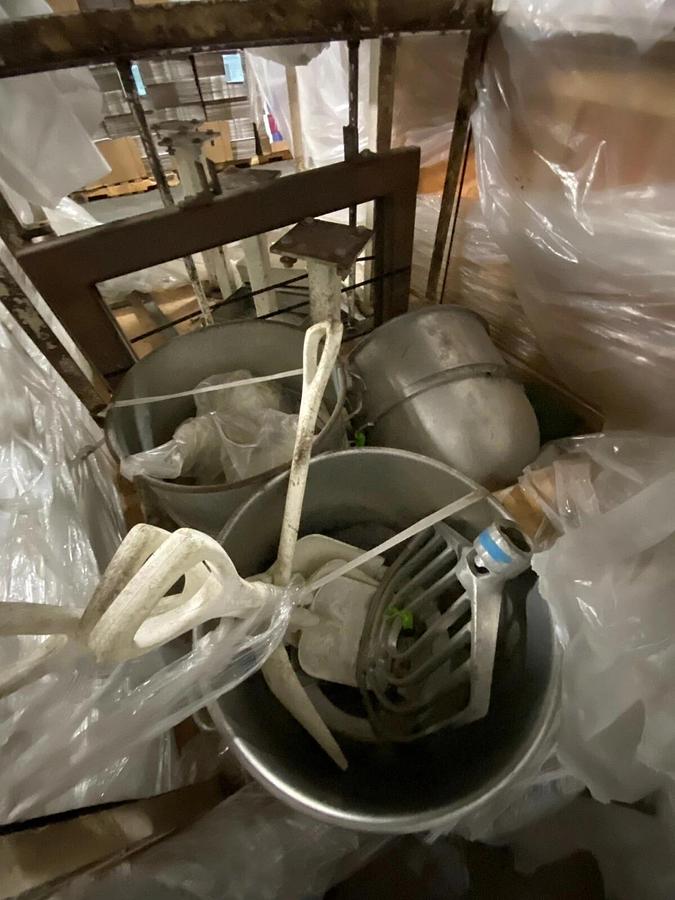 Used 140 Qt. Mixing Bowl Lot