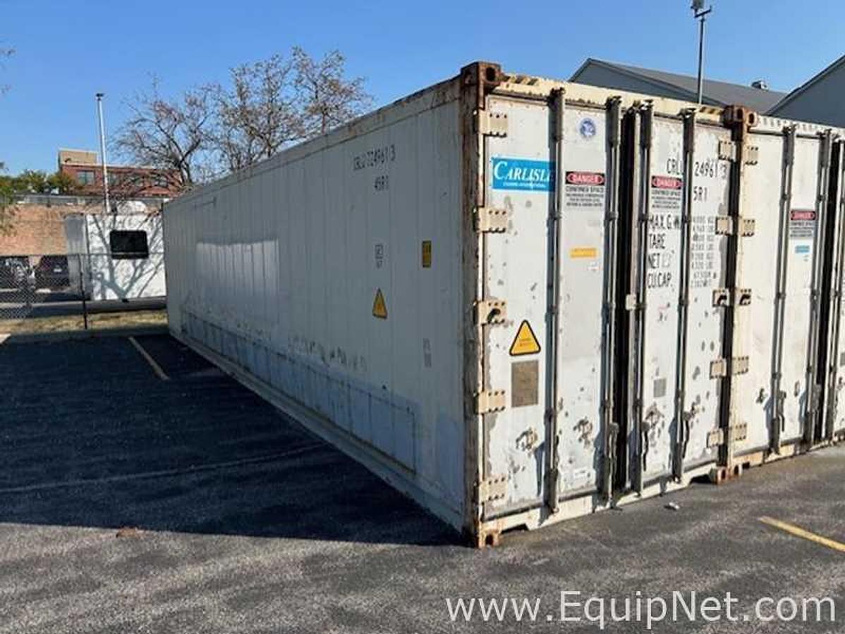Used Shanghai CMC Reefer Containers Co. Climate Controlled  High Cube 40 Ft. Shipping|Storage Container