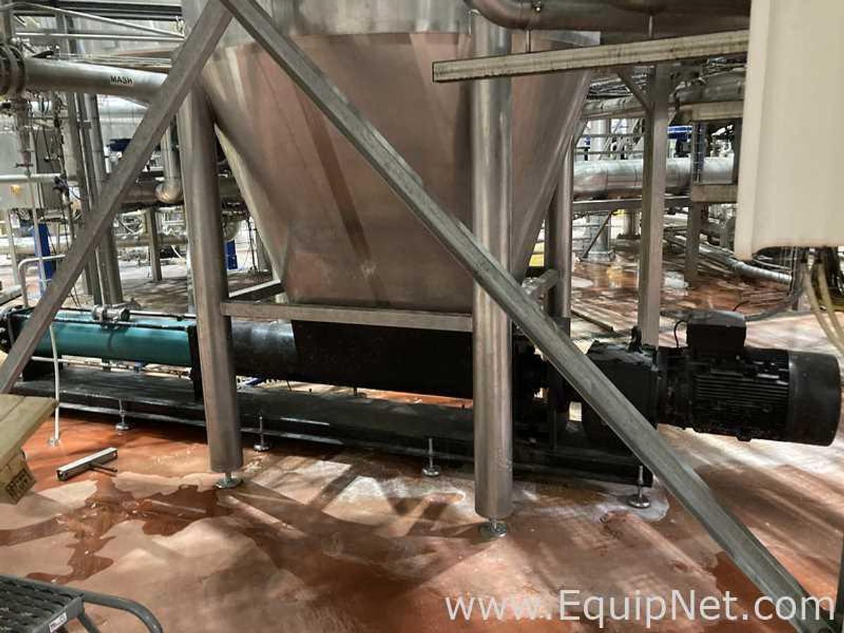 Used 29.000 Lt - 250 BBL Stainless Steel Lautertun Tank