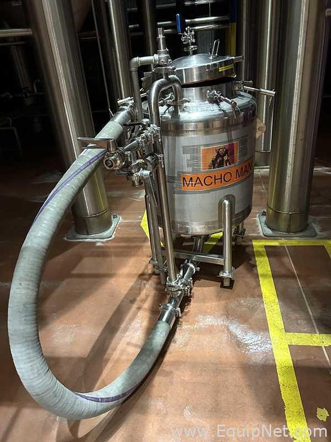 Used 250 Lt Approx Feldmeier 304 Stainless Steel Mobile Tank - 876057