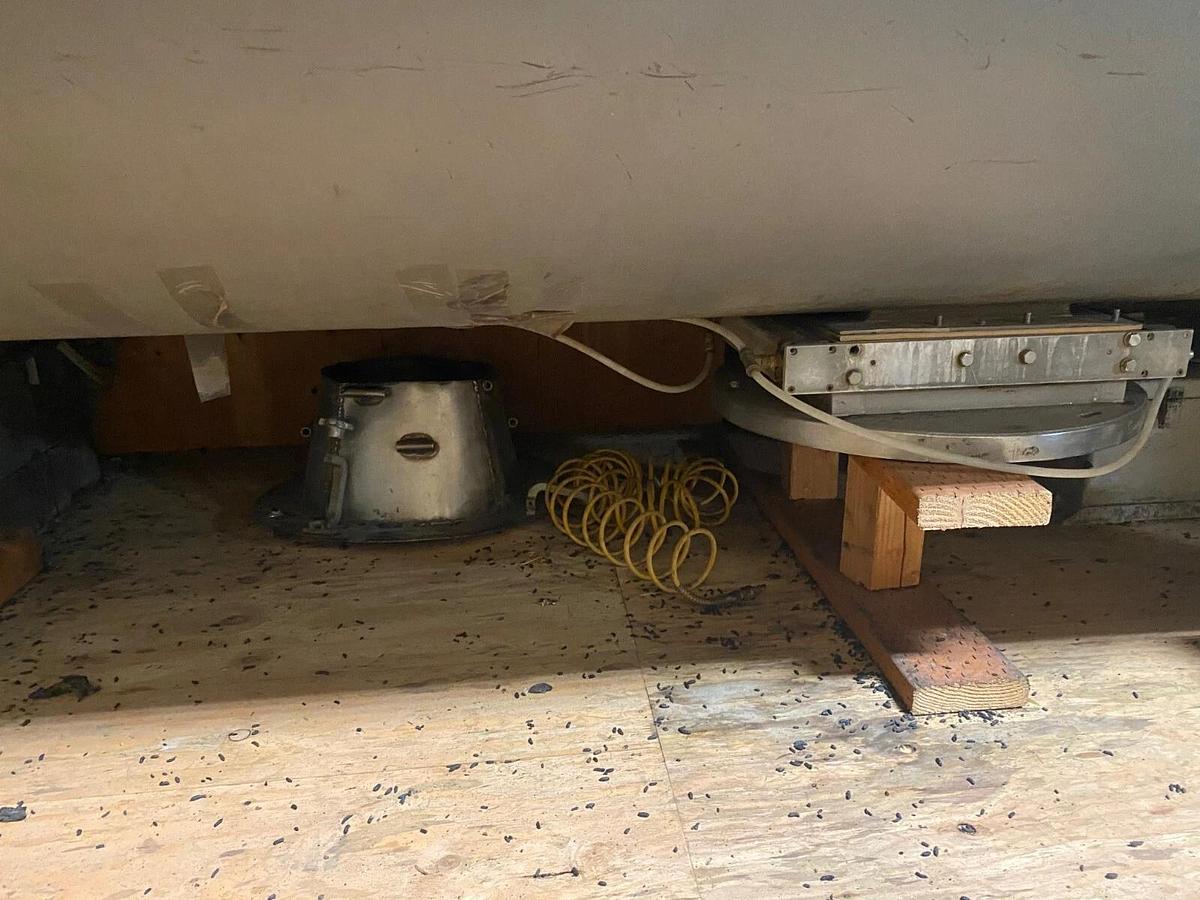 Used BABCOCK GARDNER LTD.-PLOW BLENDER/MIXER WITH GEAR DRIVE AND MOTOR