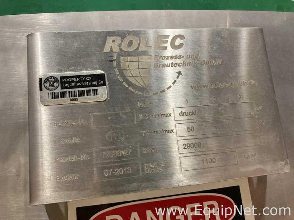 Used 29000 Liter Sanitary Stainless Steel DA Water Tank