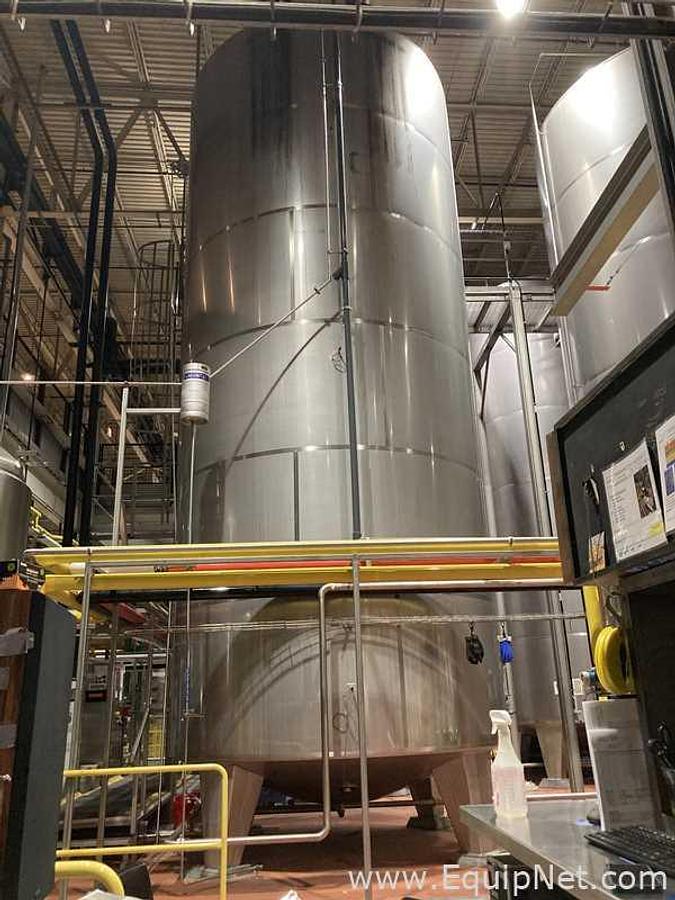 Used 981 HL - 835 BBL Rolec Bright Beer BBT And Storage Stainless Steel Jacketed Tank
