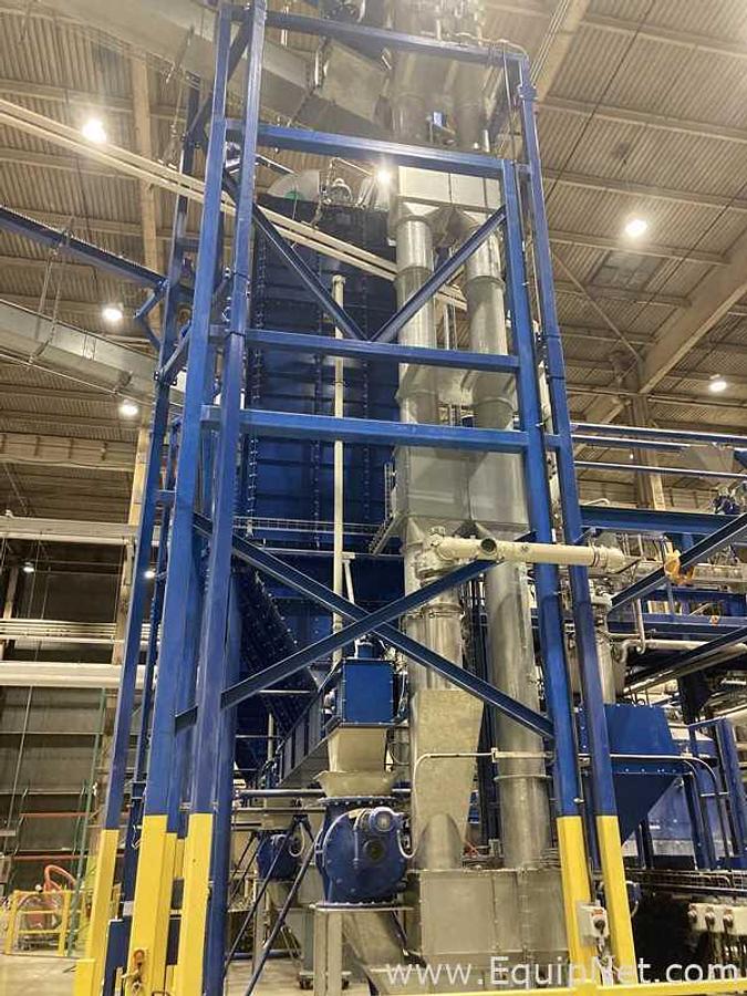 Used Brewery Grain Milling System Including Kunzel Six Roller Mill