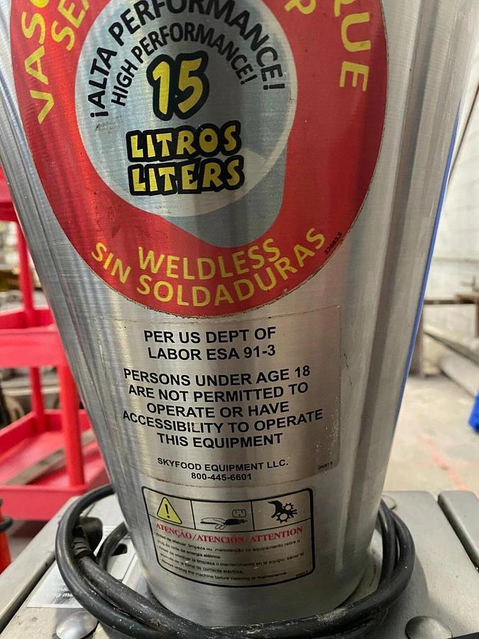 Used SKYFOOD EQUIPMENT LLC-Skymsen Blender
