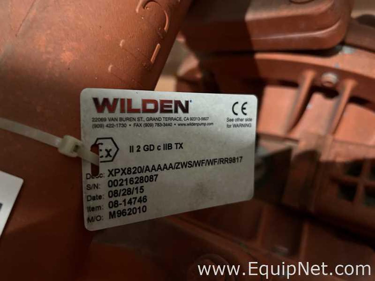 Used 2 in Wilden Diaphragm 08-14746 Diaphragm Pump Aluminum-Aluminum