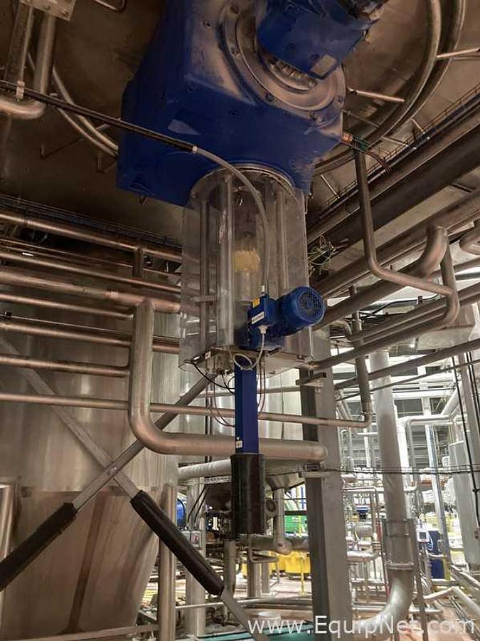 Used 29.000 Lt - 250 BBL Stainless Steel Lautertun Tank