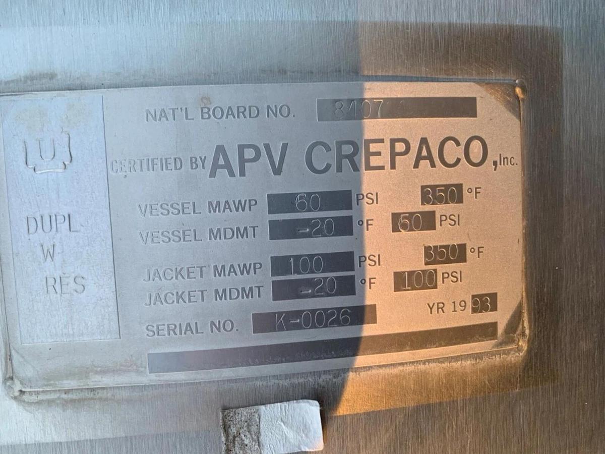 Used 800 Gallon SS Tank