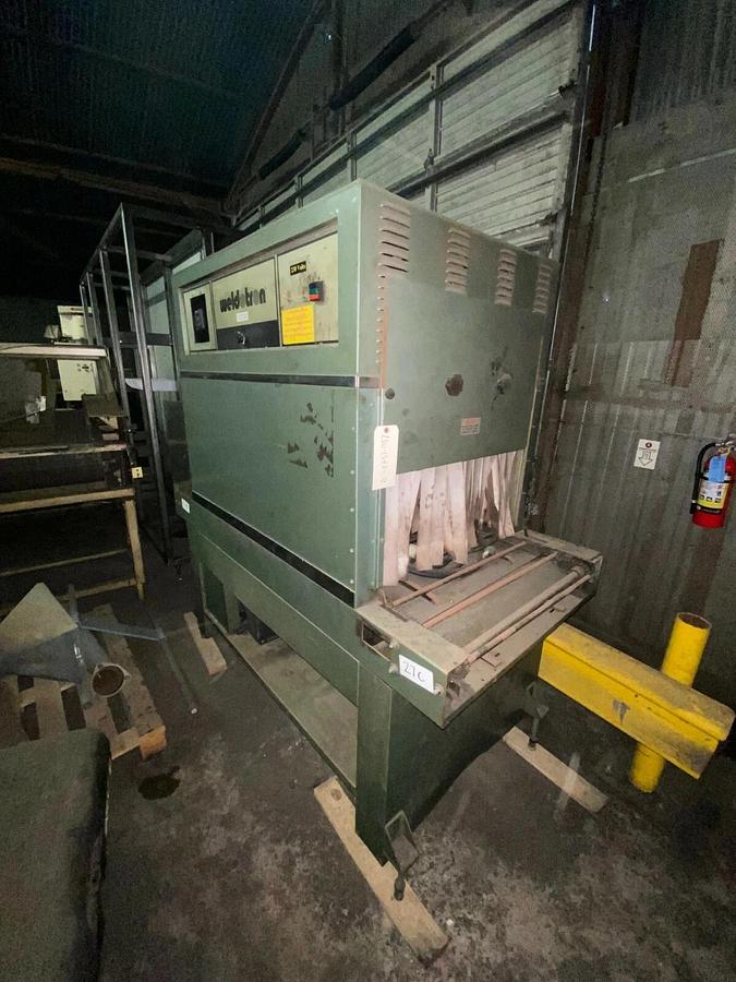 Used Weldotron Shrink Tunnel