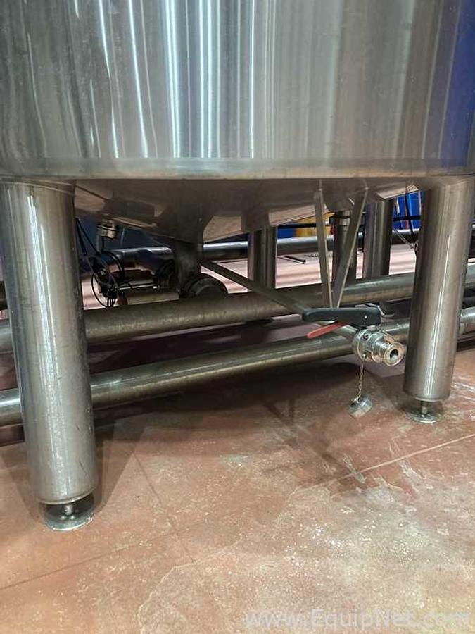 Used 7600 Lt - 64 BBL Rolec Stainless Steel Hot Water Tank