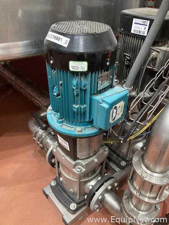 Used Lot Of Three Grundfos Centrifugal Pumps