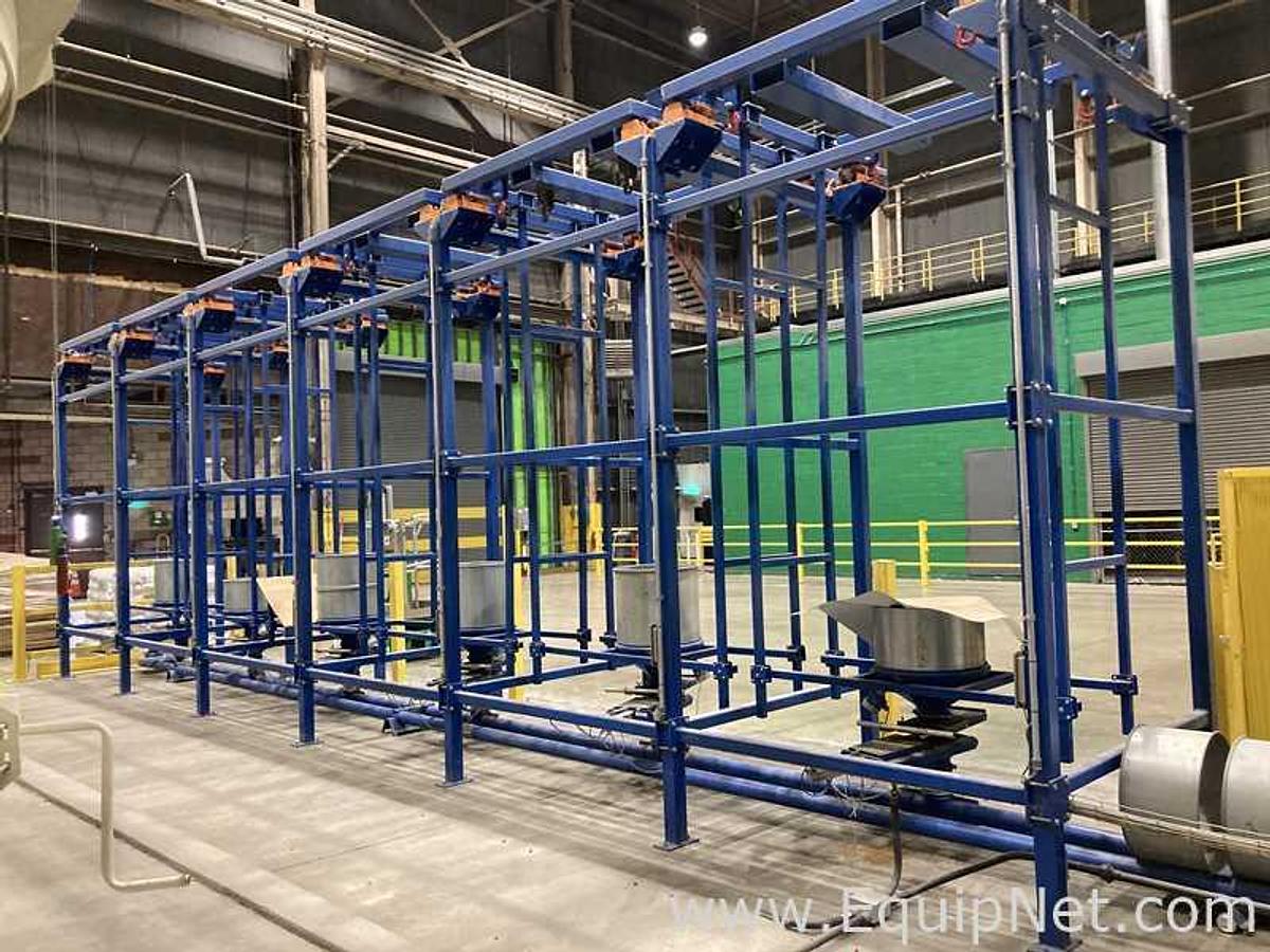 Used Brewery Grain Milling System Including Kunzel Type 6 Roller Mill