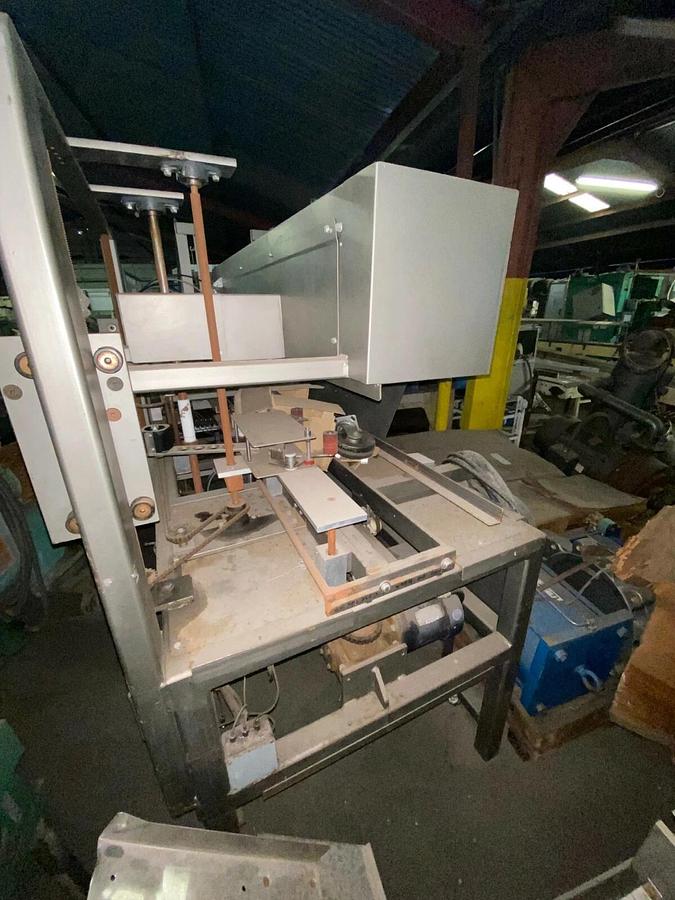 Used WEPACKIT INC.-Tape Case Erector Packaging System