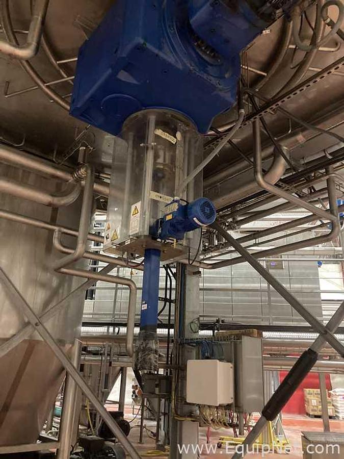 Used 29.000 Lt - 250 BBL Stainless Steel Lautertun Tank