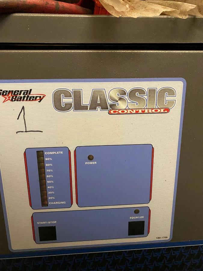 Used THE GENERAL CLASSIC- Forklift Battery Charger