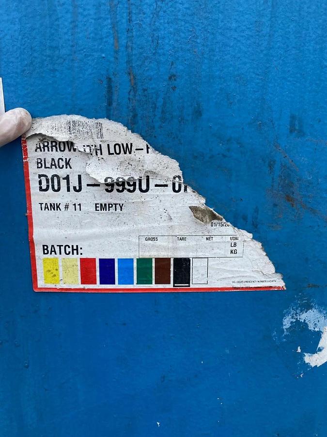 Used Single Wall Tank