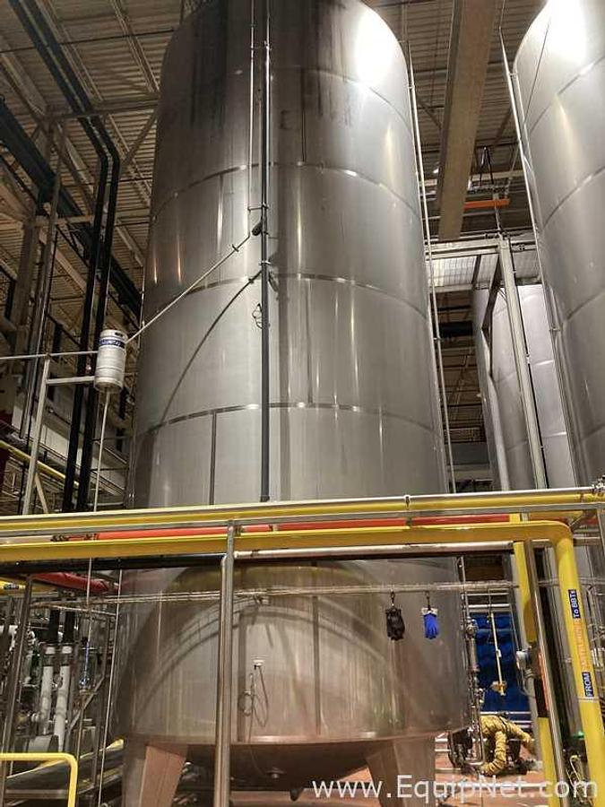 Used 981 HL - 835 BBL Rolec Bright Beer BBT And Storage Stainless Steel Jacketed Tank