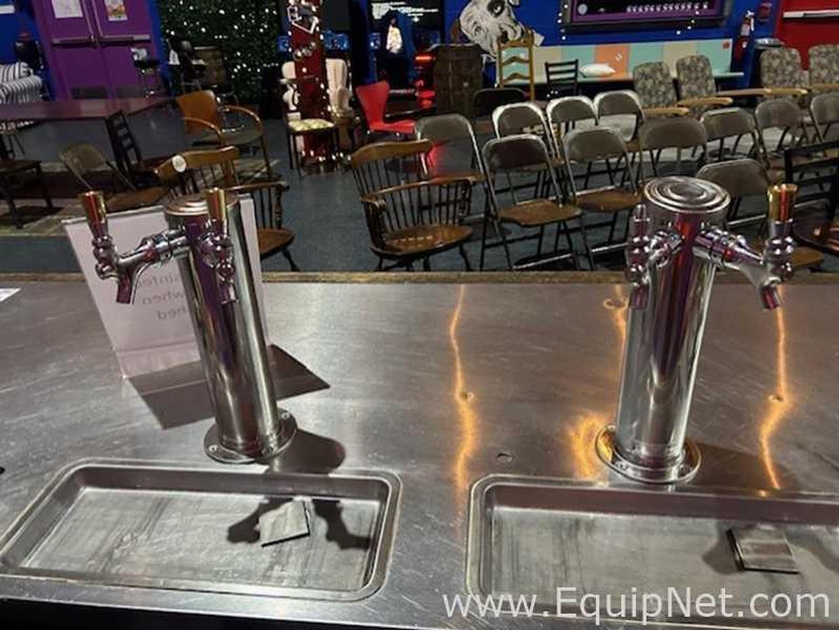 Used Beverage-Air DD78 Beer Cooling and Dispensing System with 4 Keg Capacity