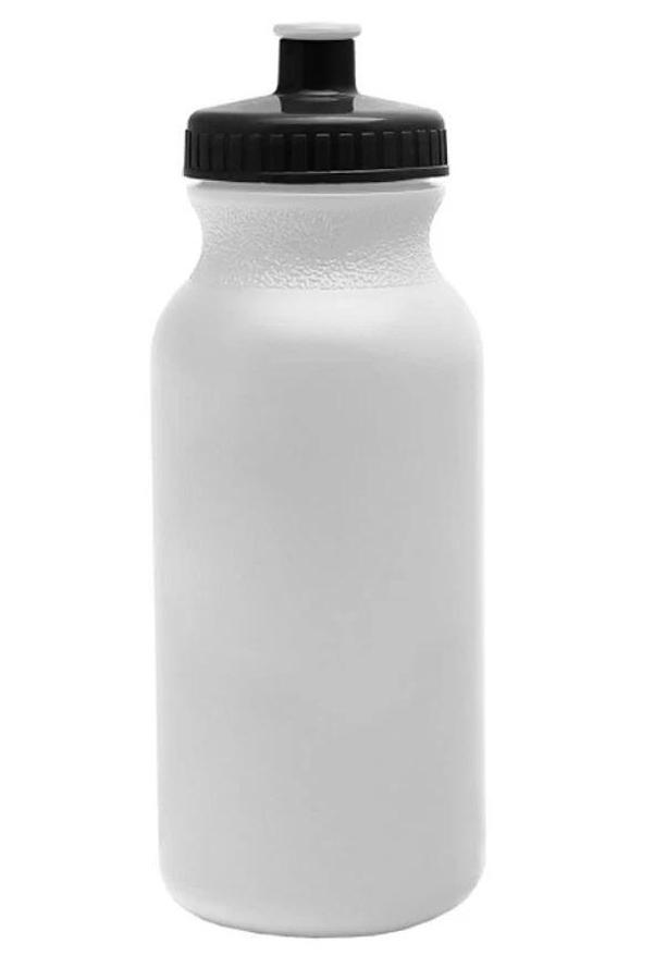 Plastic Water Bottles (White) - 20 Oz
