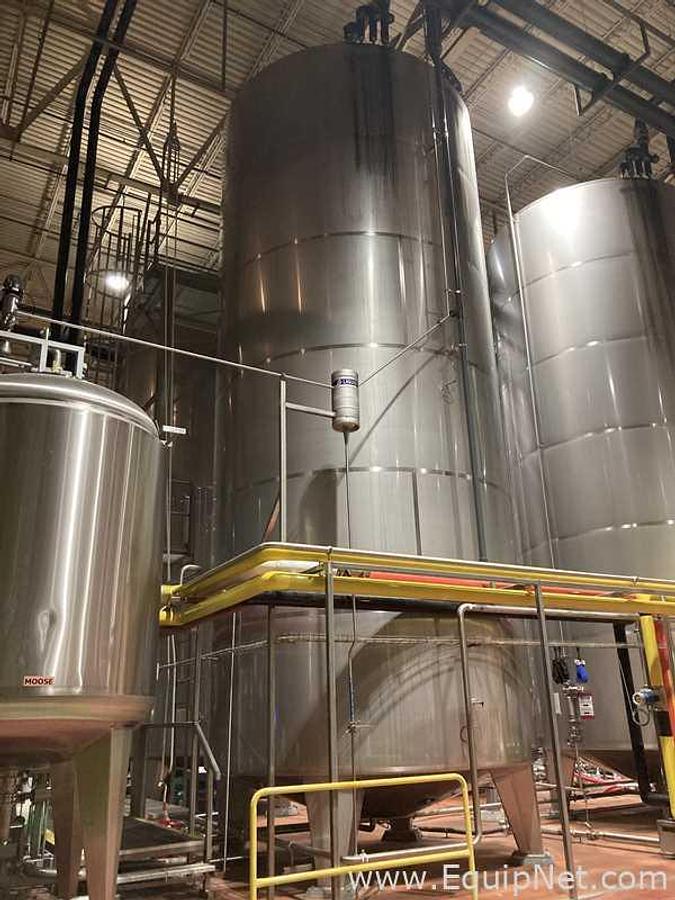 Used 981 HL - 835 BBL Rolec Bright Beer BBT And Storage Stainless Steel Jacketed Tank