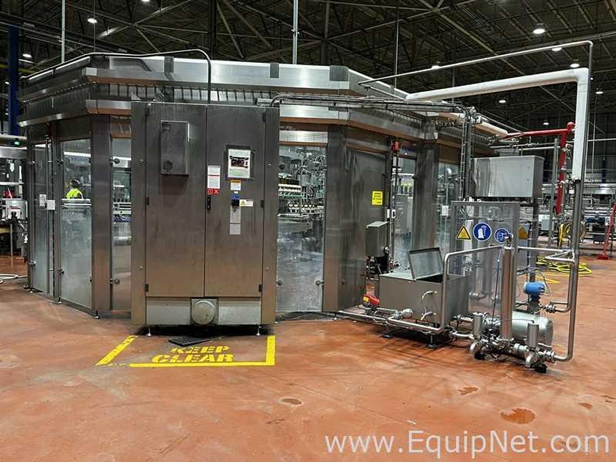 Used Krones Modulfill Bottle Rinser, Filler And Capper