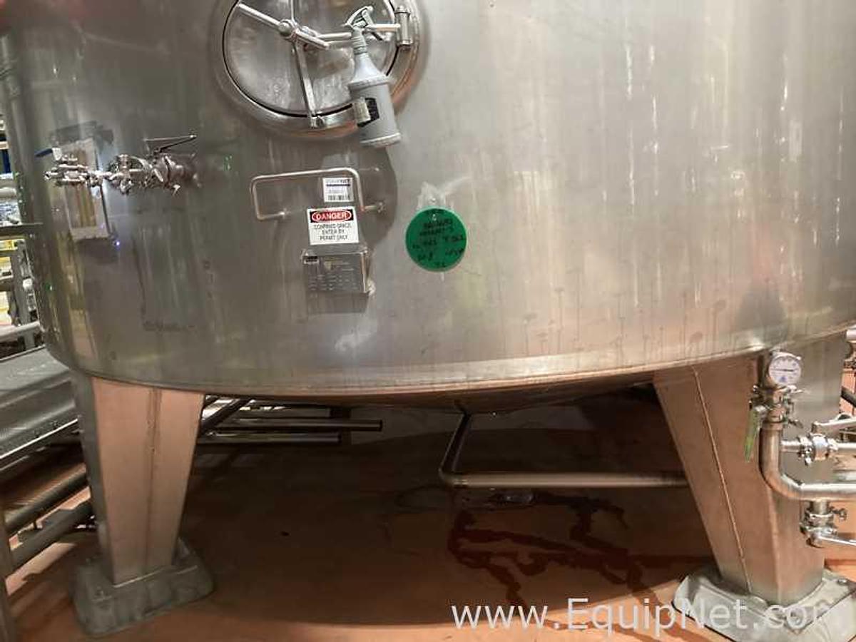 Used 981 HL - 835 BBL Rolec Bright Beer BBT And Storage Stainless Steel Jacketed Tank