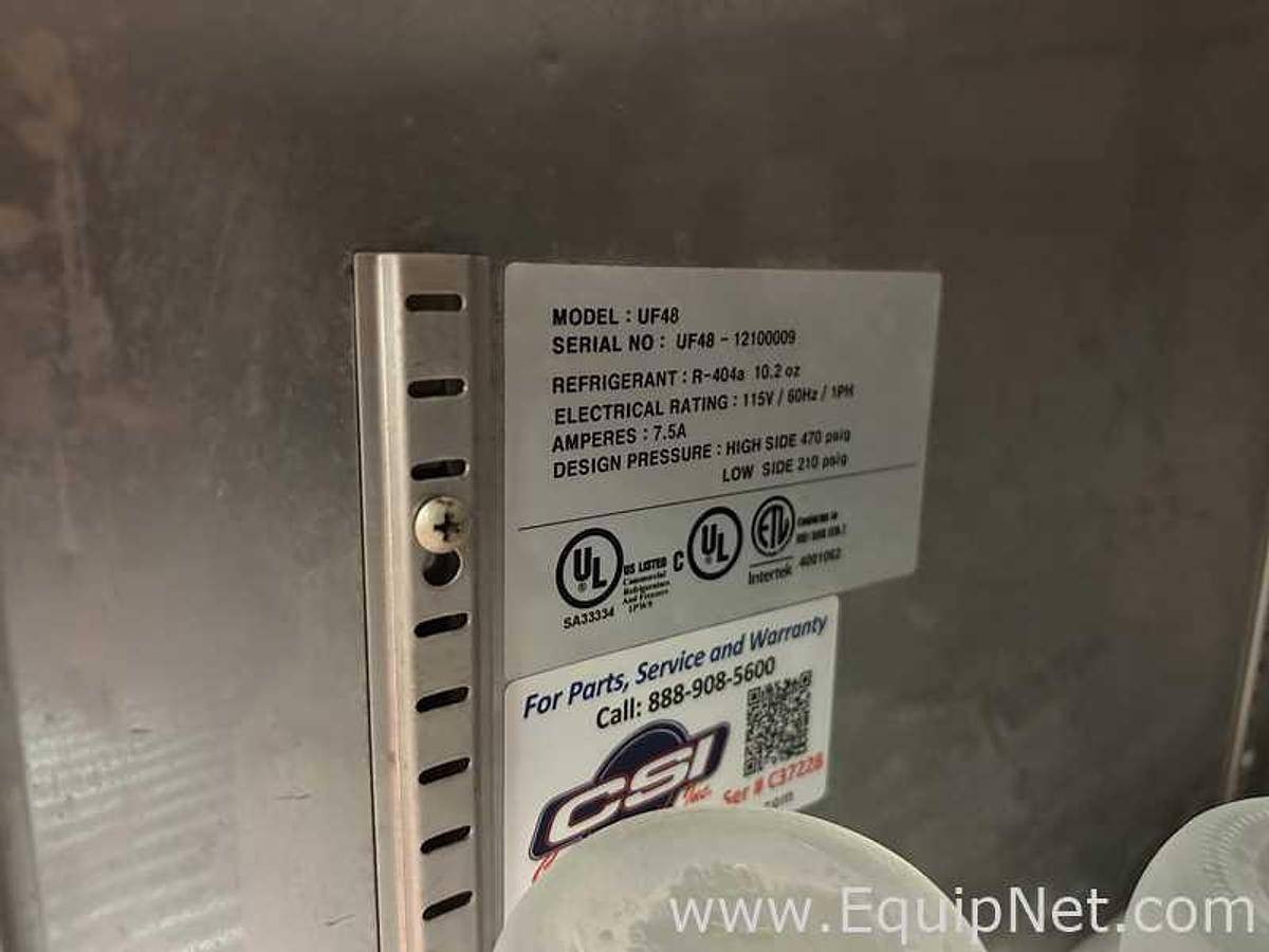 Used Master Bilt UF48 Undercounter Freezer