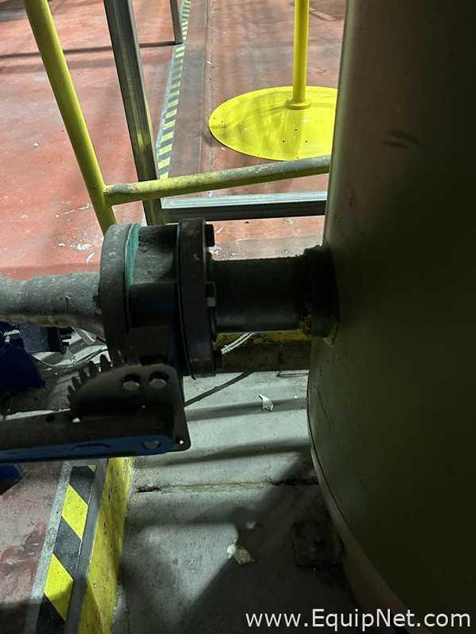 Used Silvan Industries Approx 400 Gallon Carbon Steel Receiver Tank