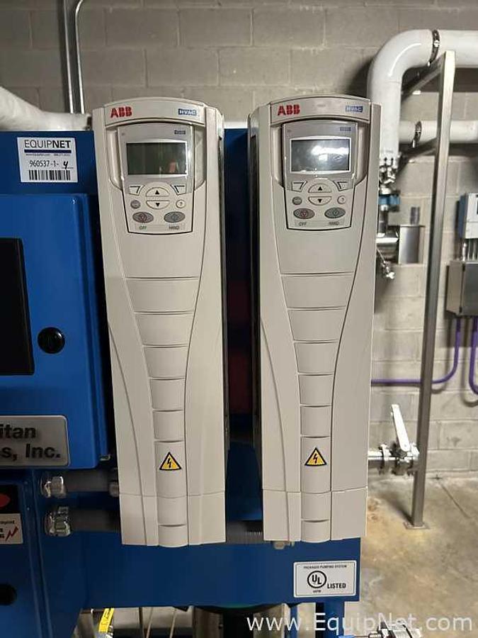 Used Metropolitan Industries Carbon Filtration Water Purification System
