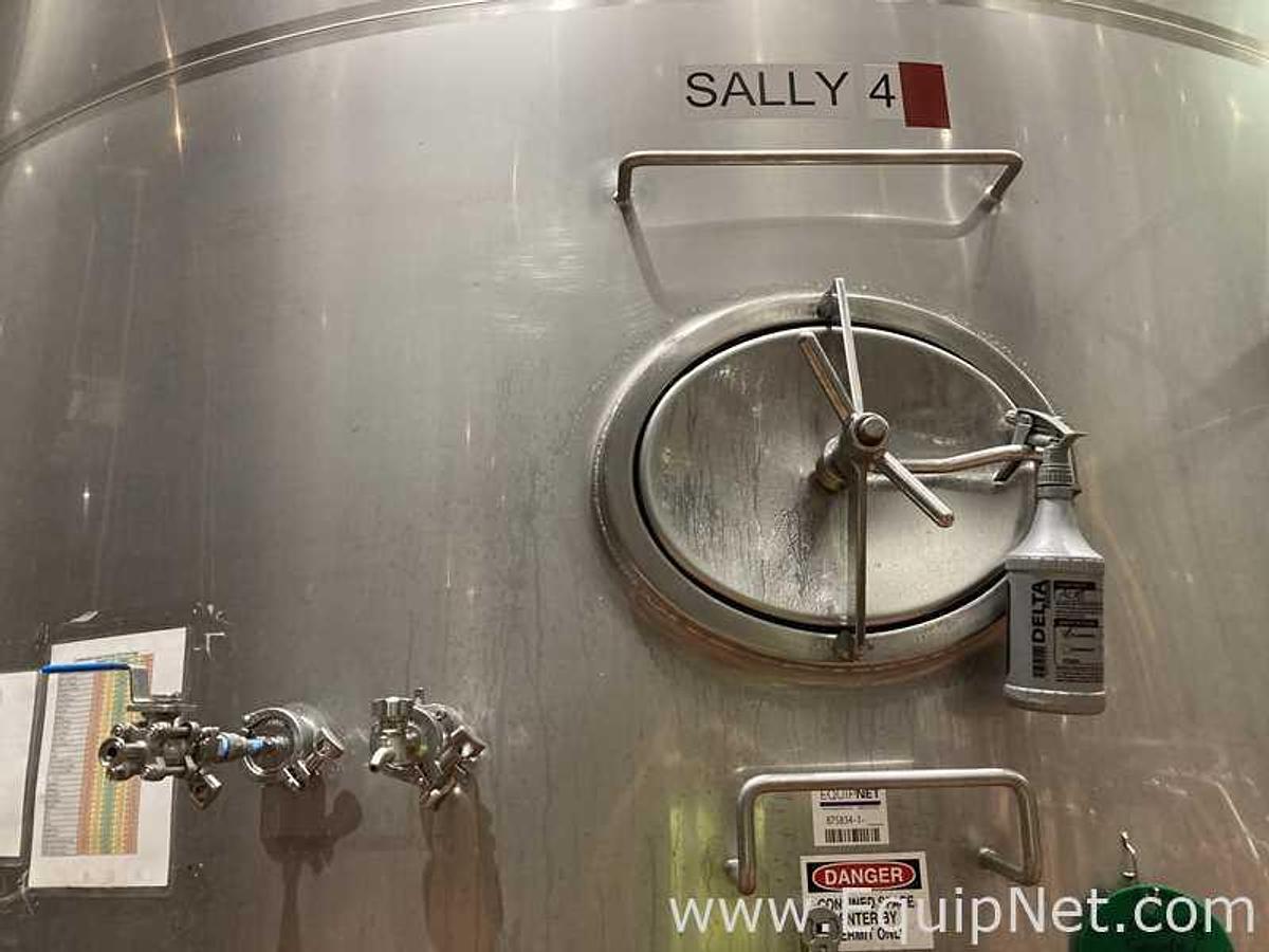 Used 981 HL - 835 BBL Rolec Bright Beer BBT And Storage Stainless Steel Jacketed Tank