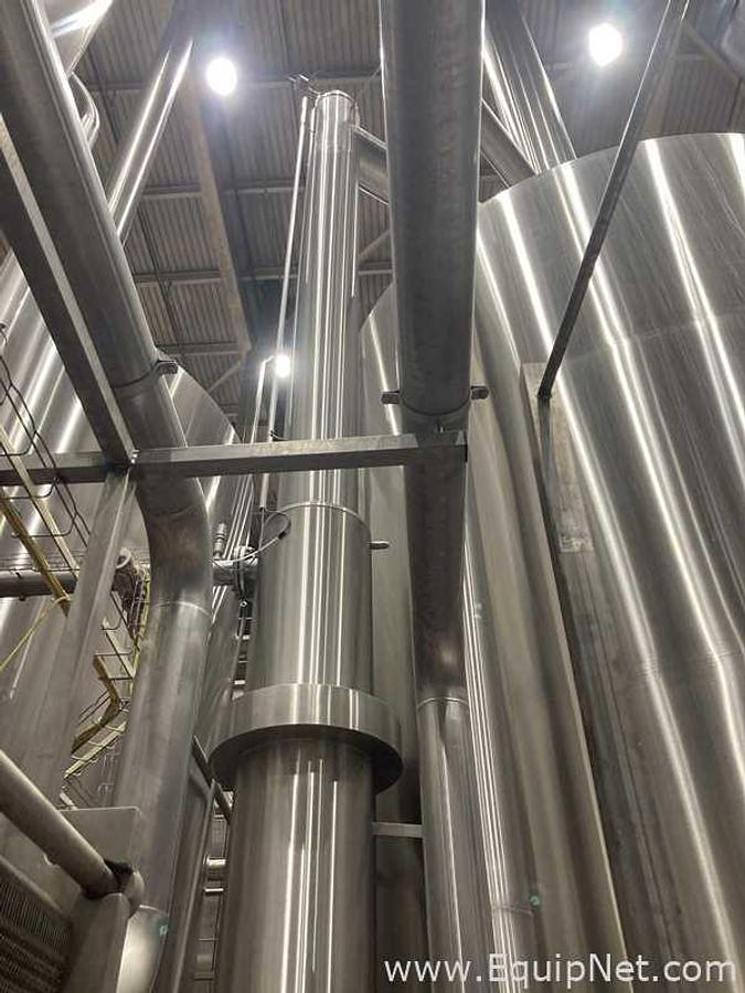 Used AAN GmbH Type FP-16-3.5/30-EV Vertical Condenser Heater