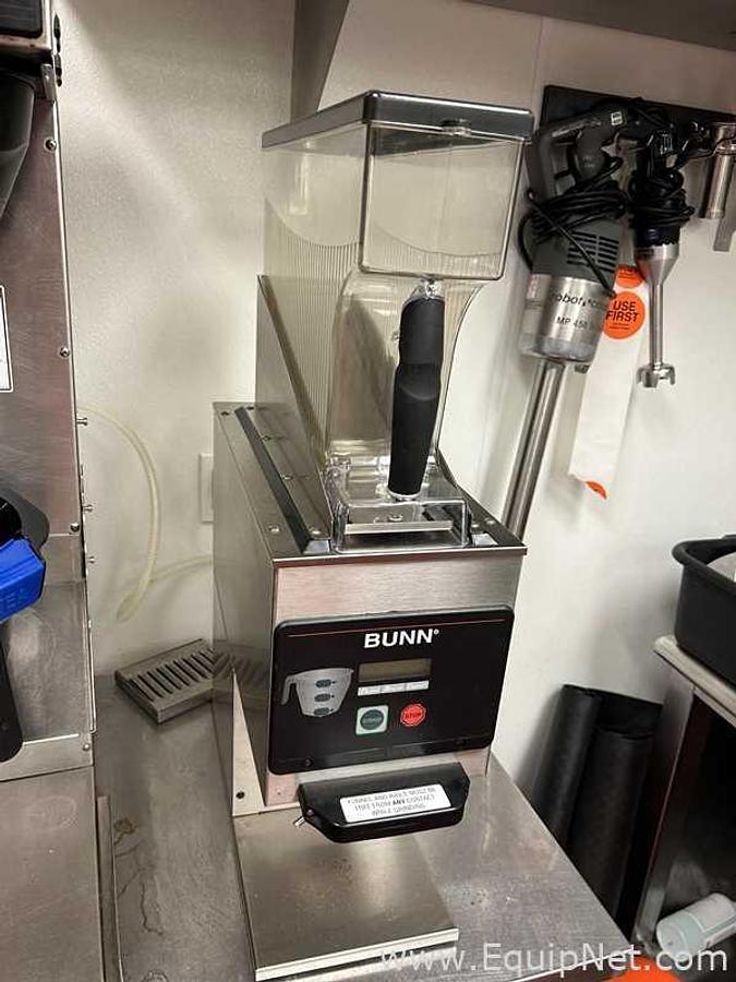 Used Wilbur Curtis CBS63000 Combination Coffee and Tea Brewer Adjustable Shelf and 1 Bunn G9wd-RH Grinder