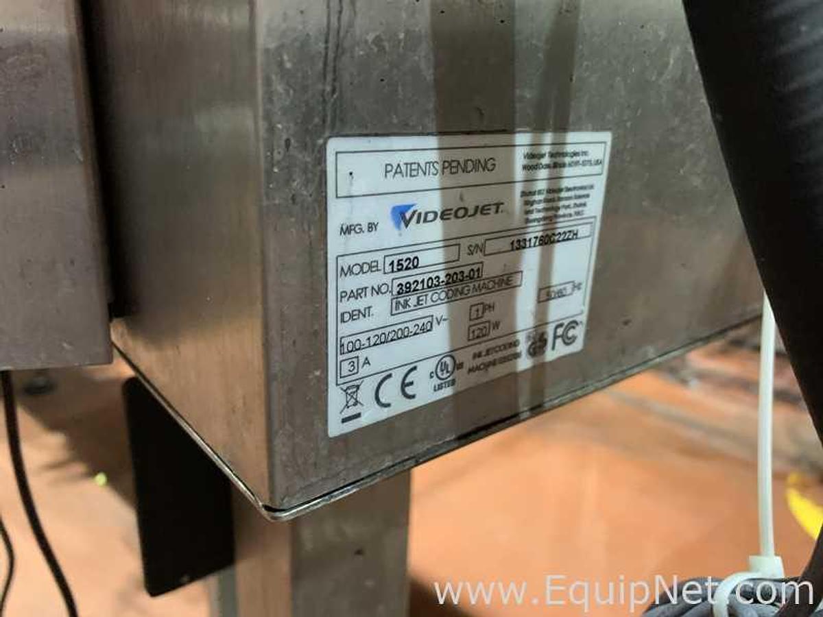 Used VideoJet 1520 Ink Jet Coding Machine