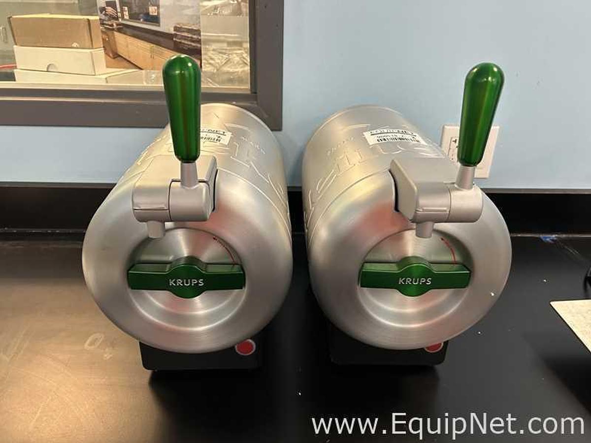 Used Lot of Two Krups VB65 Home Beer Dispensers