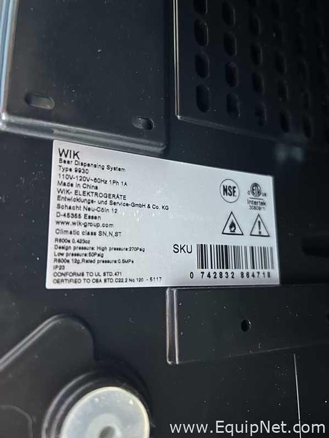 Used WIK 9930 Beer Dispensing System