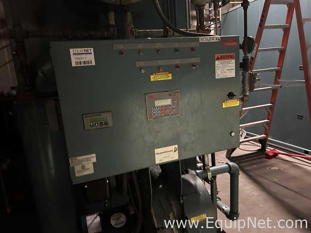 Used Cleaver Brooks FLX-700-900-150ST Gas Fired Boiler